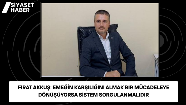 Yeniden Refah Partisi Iğdır İl Başkanı Fırat Akkuş, Doruk Madencilik