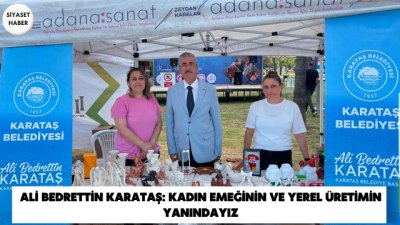 Karataş Belediye Başkanı Ali Bedrettin Karataş, Karataş Kaymakamlığı tarafından düzenlenen