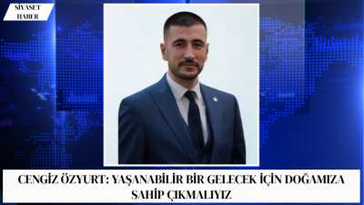 Gelecek Partisi Maltepe İlçe Başkanı Cengiz Özyurt, 5 Haziran Dünya