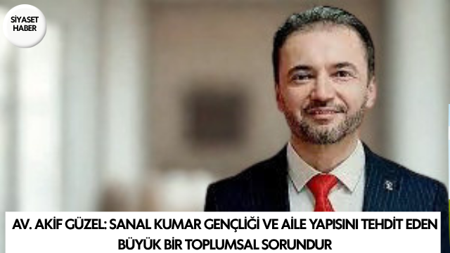 Yeniden Refah Partisi Kastamonu İl Başkanı Av. Akif Güzel, mayıs