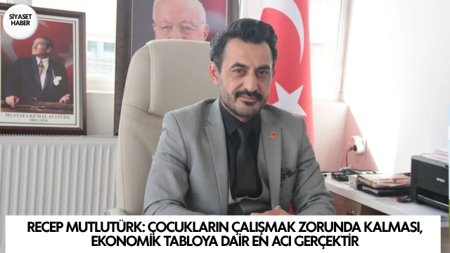 Yeniden Refah Partisi Erzincan İl Başkanı Recep Mutlutürk, 12 Haziran