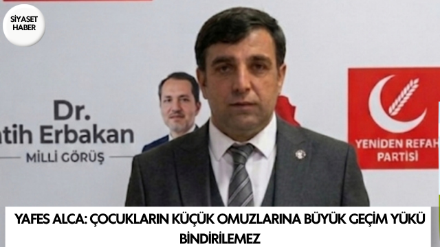 Yeniden Refah Partisi Bitlis Hizan İlçe Başkanı Yafes Alca, 12