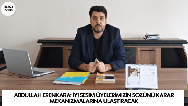 İYİ Parti Diyarbakır İl Başkanı Abdullah Erenkara, İYİ Parti üyelerine