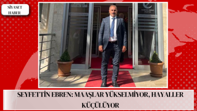 Yeniden Refah Partisi Halfeti İlçe Başkanı Seyfettin Ebren, açıklanan enflasyon
