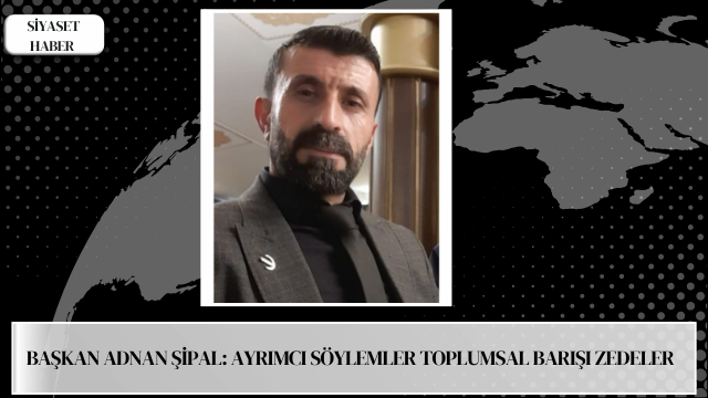 Yeniden Refah Partisi Van Çatak İlçe Başkanı Adnan Şipal, iş