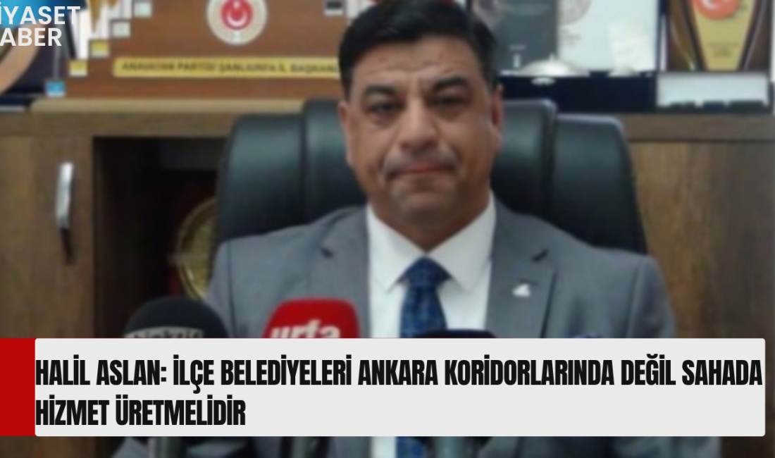 Anavatan Partisi Genel Merkez Teşkilat Başkan Yardımcısı Halil Aslan, ilçe