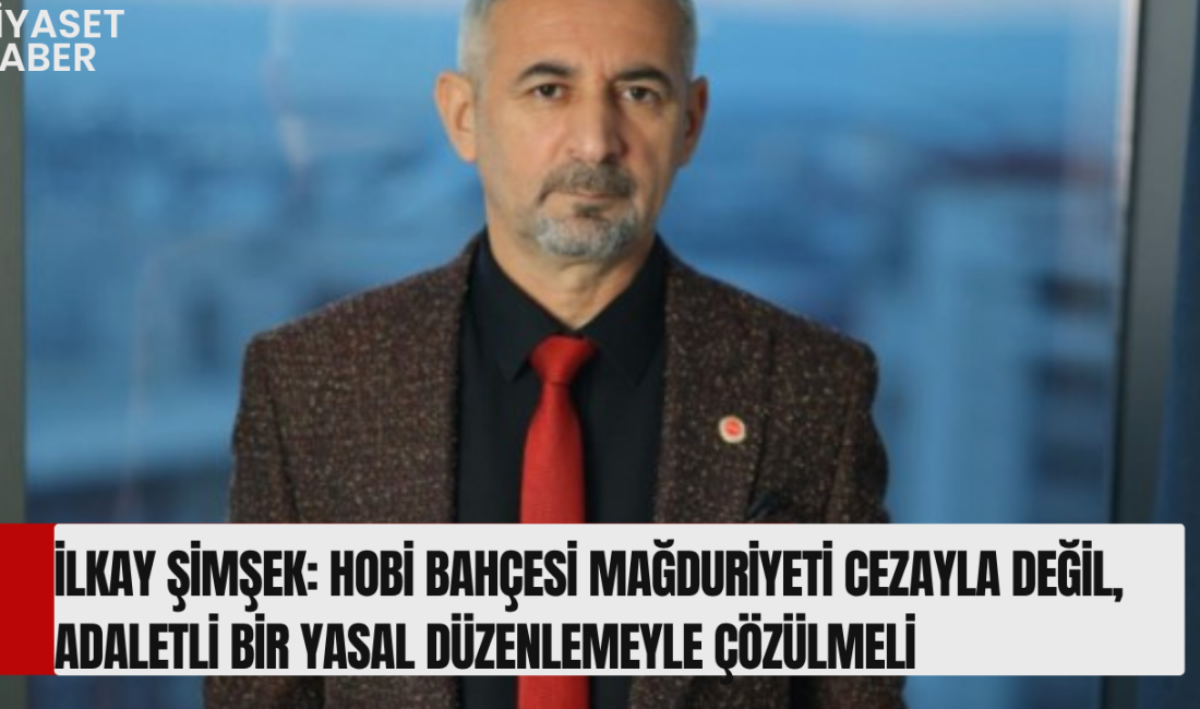 Doğru Yol Partisi Teşkilatlardan Sorumlu Genel Başkan Yardımcısı İlkay Şimşek,