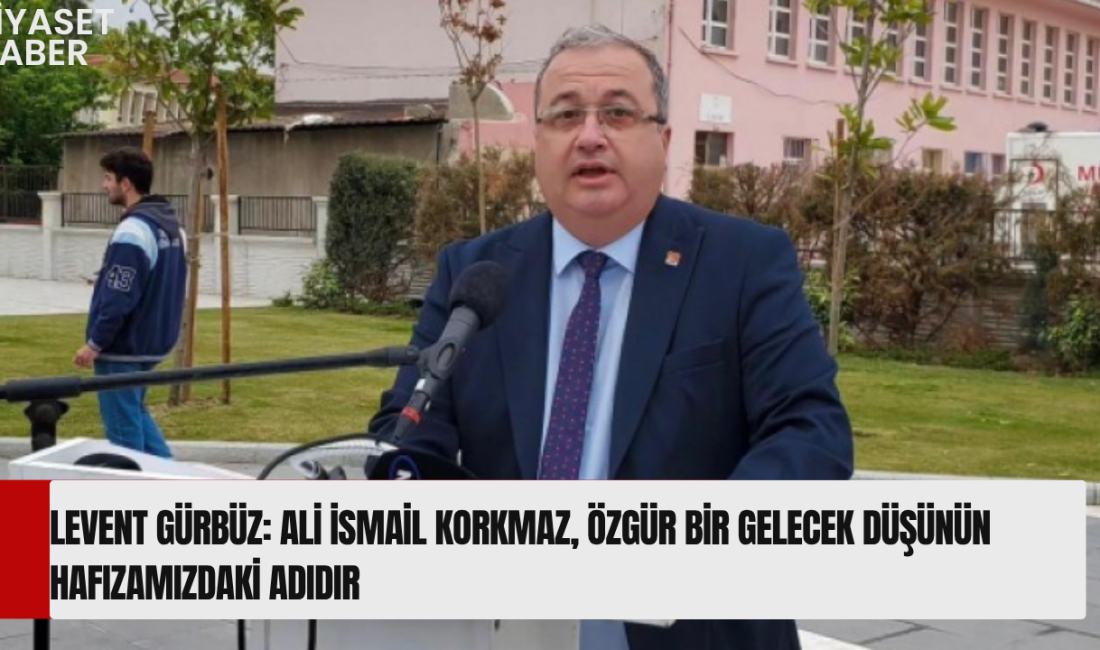 Cumhuriyet Halk Partisi Çanakkale İl Başkanı Levent Gürbüz, Gezi sürecinde