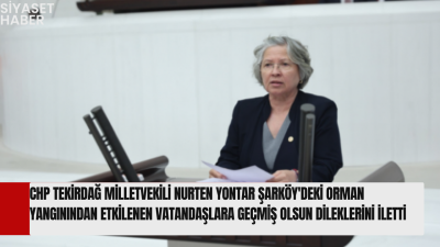 CHP Tekirdağ Milletvekili ve TBMM Kâtip Üyesi Nurten Yontar, Şarköy
