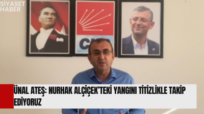 Cumhuriyet Halk Partisi Kahramanmaraş İl Başkanı Ünal Ateş, Nurhak ilçesine