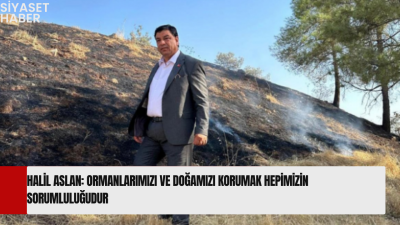 Anavatan Partisi Genel Merkez Teşkilat Başkanı Yardımcısı Halil Aslan, yaz