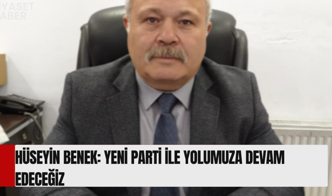 Seçilmiş Pursaklar İlçe Başkanı Hüseyin Benekten Dikkat Çeken Açıklama