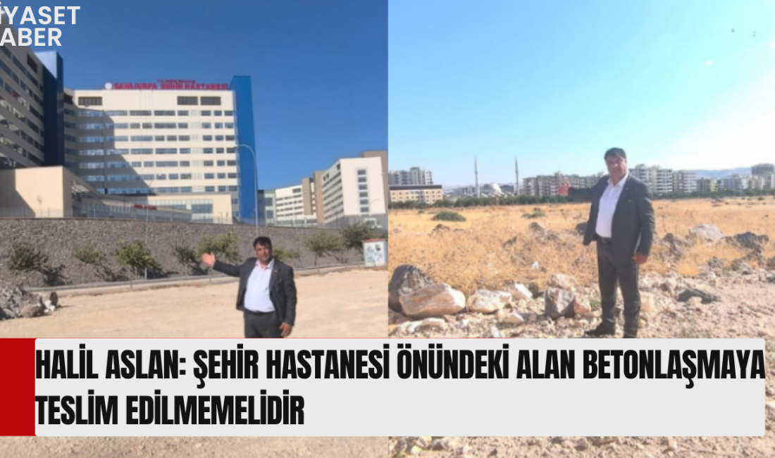 Anavatan Partisi Genel Merkez Teşkilat Başkanı Yardımcısı Halil Aslan, Şanlıurfa