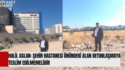 Anavatan Partisi Genel Merkez Teşkilat Başkanı Yardımcısı Halil Aslan, Şanlıurfa