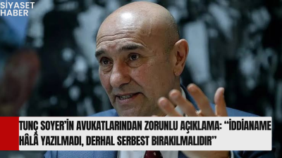 Tunç Soyer’in avukatları Av. İsmet Köymen, Dr. Av. Murat Aydın