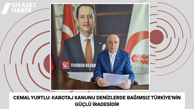 Yeniden Refah Partisi Genel Merkez Elazığ İl Sorumlusu Cemal Yurtlu,