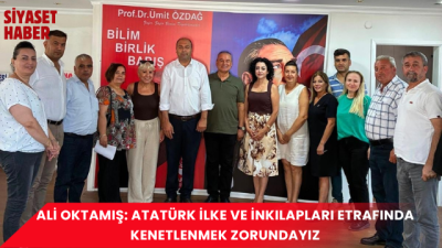 Zafer Partisi Adana İl Başkanı Ali Oktamış, Atatürkçü Düşünce Derneği