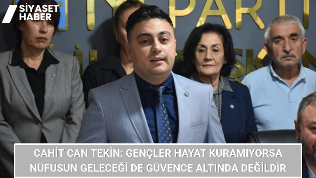 İYİ Parti Karesi İlçe Başkanı Cahit Can Tekin, 11 Temmuz