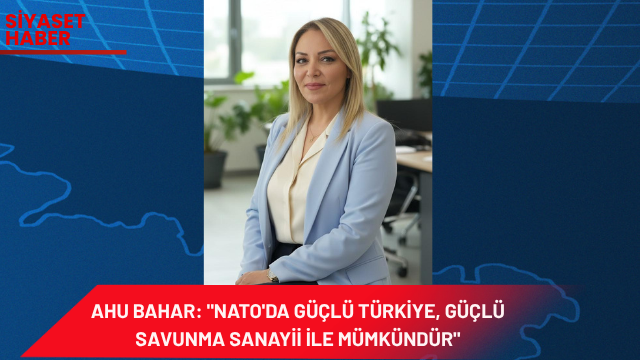 RSMART Chief Operating Officer (COO) Ahu Bahar, NATO Zirvesi’nde Türkiye-ABD
