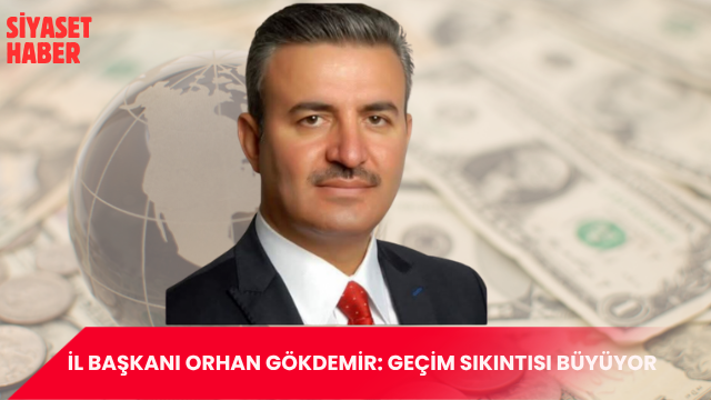 DEVA Partisi Ardahan İl Başkanı İş İnsanı Orhan Gökdemir, ekonomik