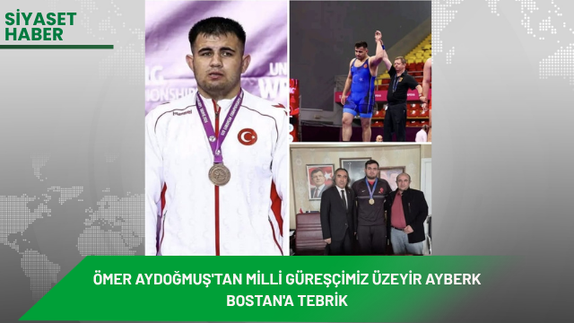 “Avrupa üçüncüsü olan milli güreşçimizle gurur duyuyoruz” Gelecek Partisi Yozgat