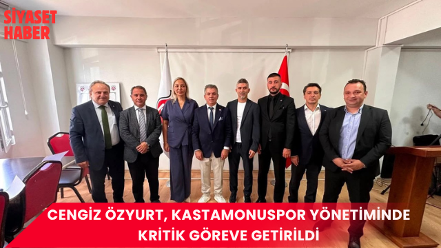 GMG Kastamonuspor’un olağanüstü genel kurulunun ardından oluşturulan yeni yönetimde Cengiz