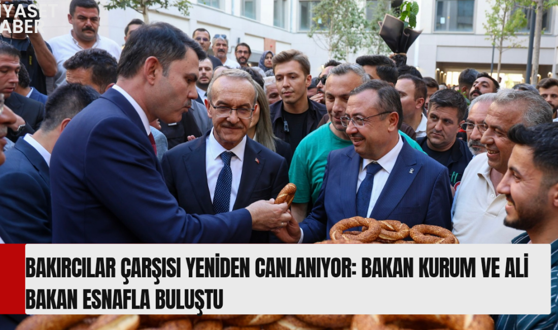 Çevre, Şehircilik ve İklim Değişikliği Bakanı Murat Kurum ile AK