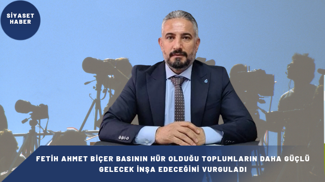 DEVA Partisi Elazığ İl Başkanı Fetih Ahmet Biçer, 24 Temmuz