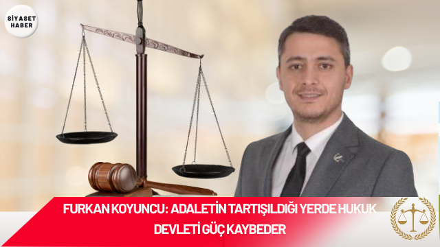 Yeniden Refah Partisi Beyoğlu İlçe Başkanı Furkan Koyuncu, 10 Temmuz
