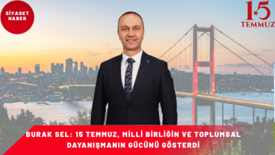 DEVA Partisi Bilecik İl Başkanı Burak Sel, 15 Temmuz Demokrasi