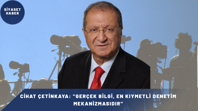 Yeminli Mali Müşavir Cihat Çetinkaya’dan 24 Temmuz Gazeteciler ve Basın