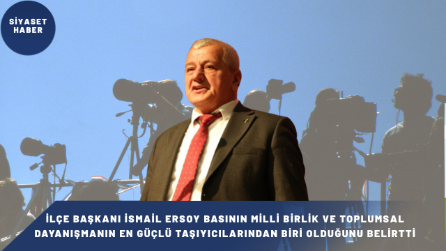 Yeniden Refah Partisi Çamlıdere İlçe Başkanı İsmail Ersoy, 24 Temmuz