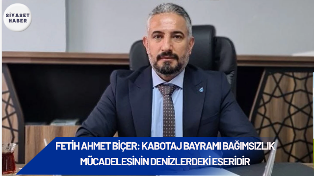 DEVA Partisi Elazığ İl Başkanı Fetih Ahmet Biçer, 1 Temmuz