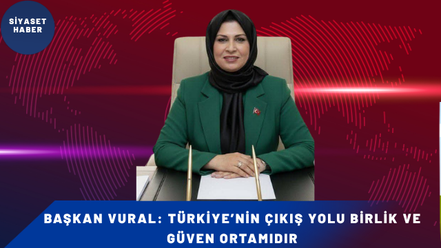 Doğru Yol Partisi Mersin İl Başkanı Nesrin Vural, Türkiye’nin içinde