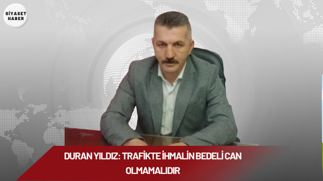 Yerli ve Milli Parti Kırıkkale İl Başkanı Duran Yıldız, Kırıkkale’de