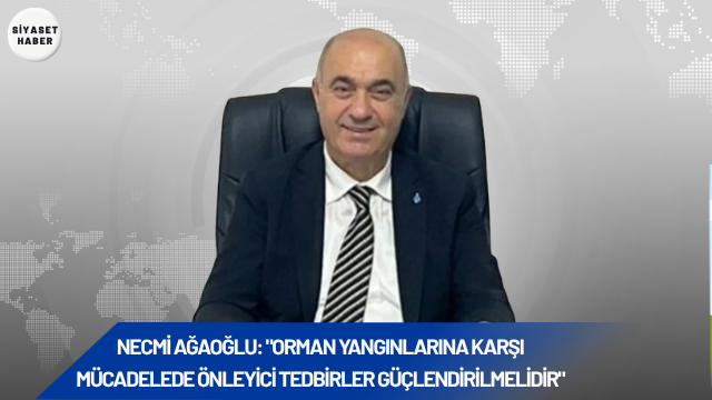 DEVA Partisi Mersin İl Başkanı Necmi Ağaoğlu, yaz aylarında artan