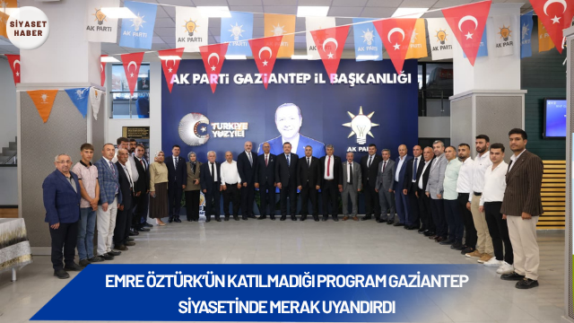 Gaziantep’te Yeniden Refah Partisi’nden istifa eden bazı isimlerin AK Parti’ye