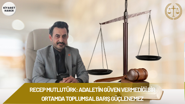 Yeniden Refah Partisi Erzincan İl Başkanı Recep Mutlutürk, 10 Temmuz