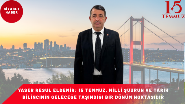 Yeniden Refah Partisi Yıldızeli İlçe Başkanı Yaser Resul Eldemir, 15