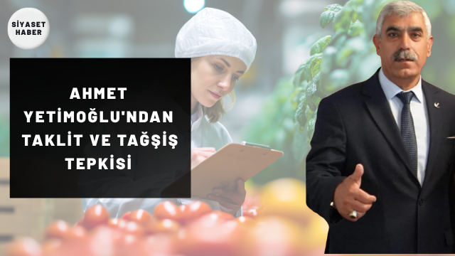 Yeniden Refah Partisi Şanlıurfa İl Başkanı Ahmet Yetimoğlu, Tarım ve