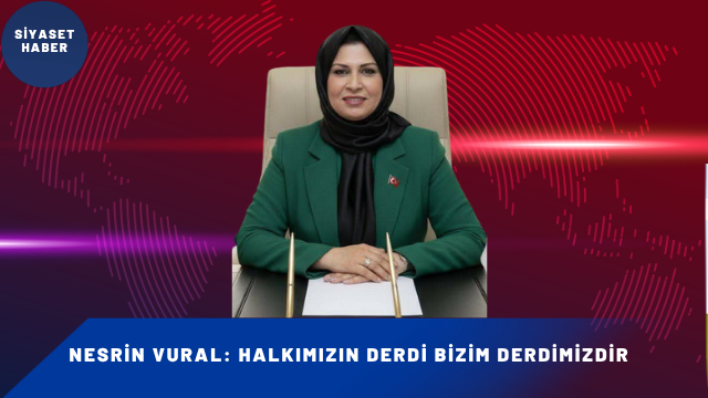 Doğru Yol Partisi Mersin İl Başkanı Nesrin Vural, ekonomik zorlukların