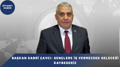Büyük Birlik Partisi Şanlıurfa İl Başkanı Sabri Çavcı, işsizlik, barınma