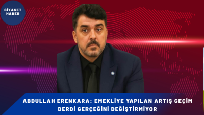 İYİ Parti Diyarbakır İl Başkanı Abdullah Erenkara, en düşük emekli
