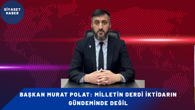 Yeniden Refah Partisi Kırşehir İl Başkanı Murat Polat, Türkiye’nin sahip
