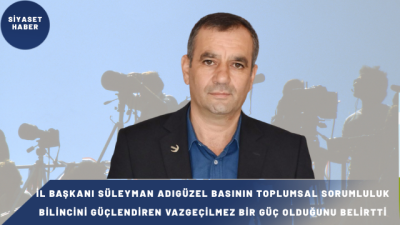Yeniden Refah Partisi Yozgat İl Başkanı Süleyman Adıgüzel, 24 Temmuz