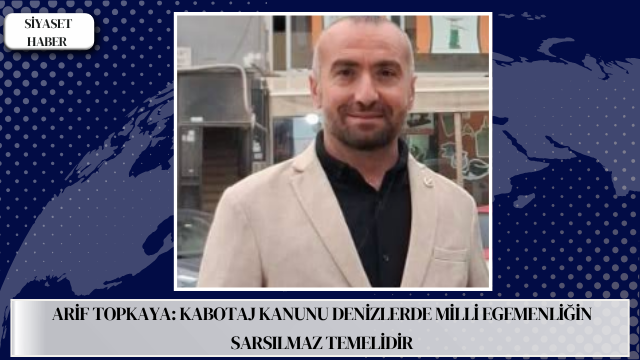 Yeniden Refah Partisi Akdeniz İlçe Başkanı Arif Topkaya, 1 Temmuz