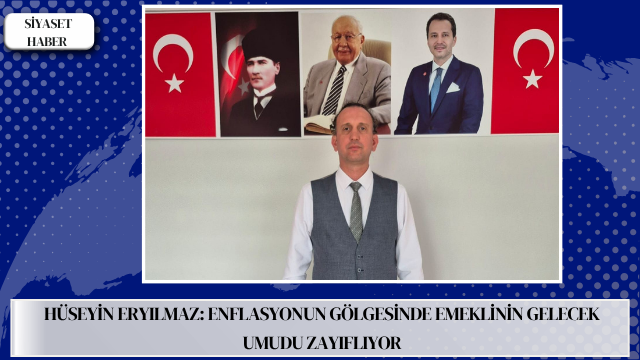 Yeniden Refah Partisi Aliağa İlçe Başkanı Hüseyin Eryılmaz, haziran ayı