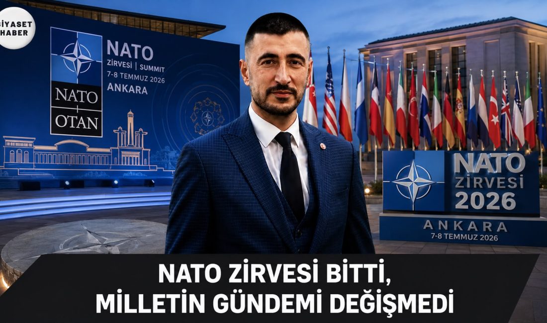 Gelecek Partisi adına değerlendirmelerde bulunan Cengiz Özyurt, NATO Zirvesi’nin Ankara’da