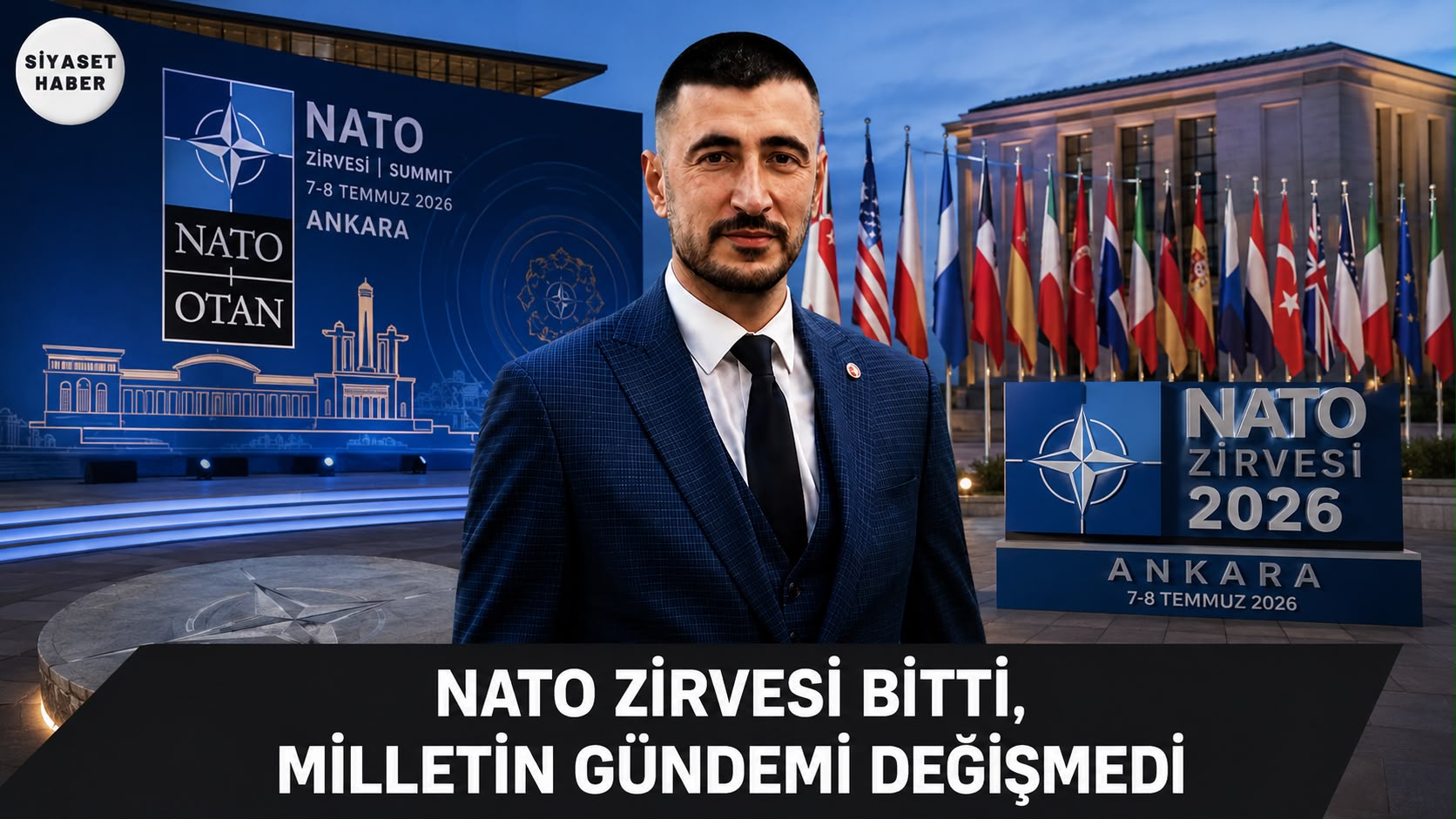 Gelecek Partisi adına değerlendirmelerde bulunan Cengiz Özyurt, NATO Zirvesi’nin Ankara’da