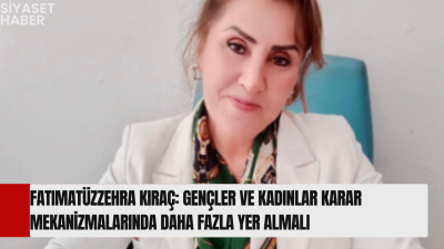 Analist ve Yazar Fatımatüzzehra Kıraç, 12 Ağustos Uluslararası Gençlik Günü